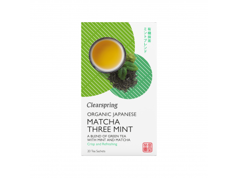 Bio Japán Matcha Menta zöld teakeverék - 20db filter