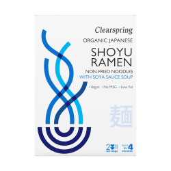 Bio japán Shoyu Ramen tészták Szójaszósz levessel Bio japán Shoyu Ramen tészták Szójaszósz levessel