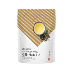Bio japán Genmaicha tea - ömlesztett - ÚJ