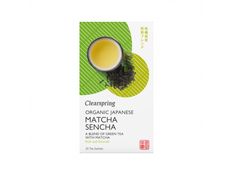 Bio Japán Matcha Sencha, zölt teakeverék - 20db filter